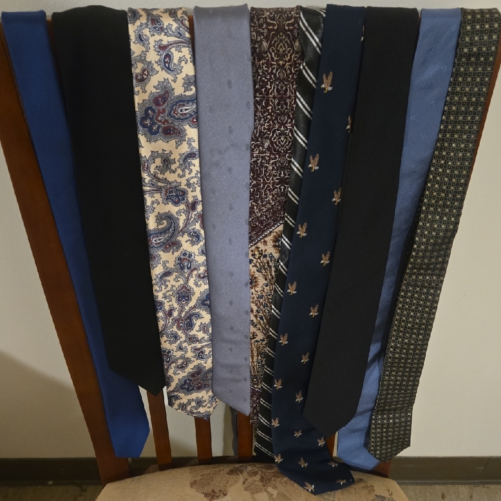 10 Assorted Neckties